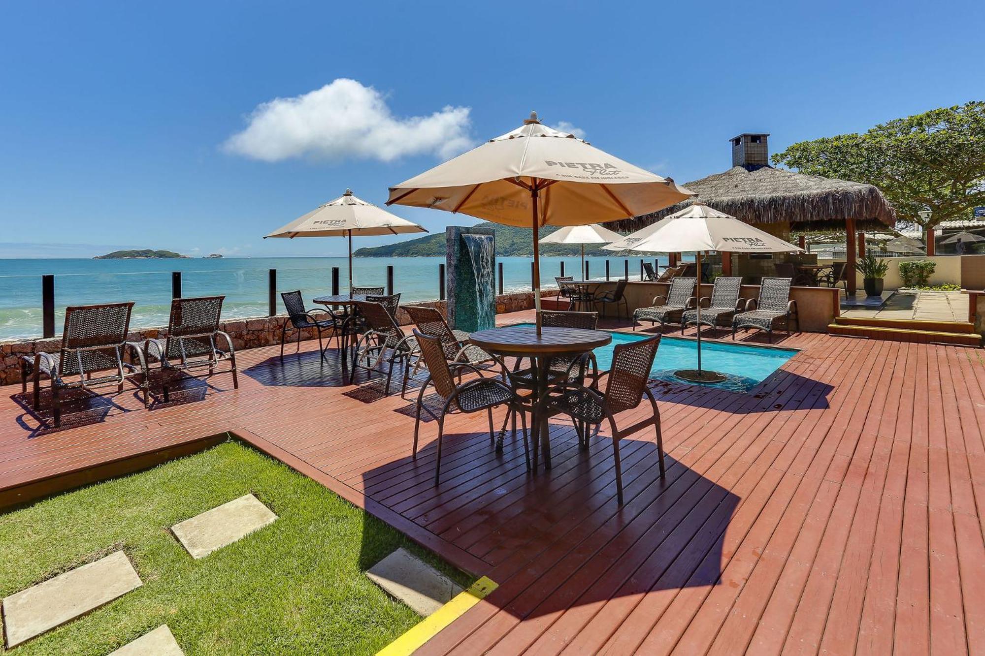 Flat Pietra Aparthotel ฟลอเรียนอโปลิส ภายนอก รูปภาพ