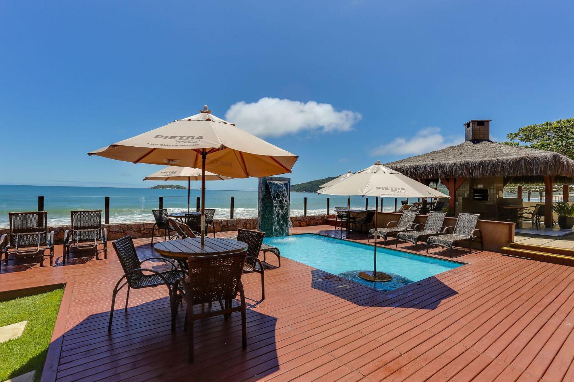 Flat Pietra Aparthotel ฟลอเรียนอโปลิส ภายนอก รูปภาพ