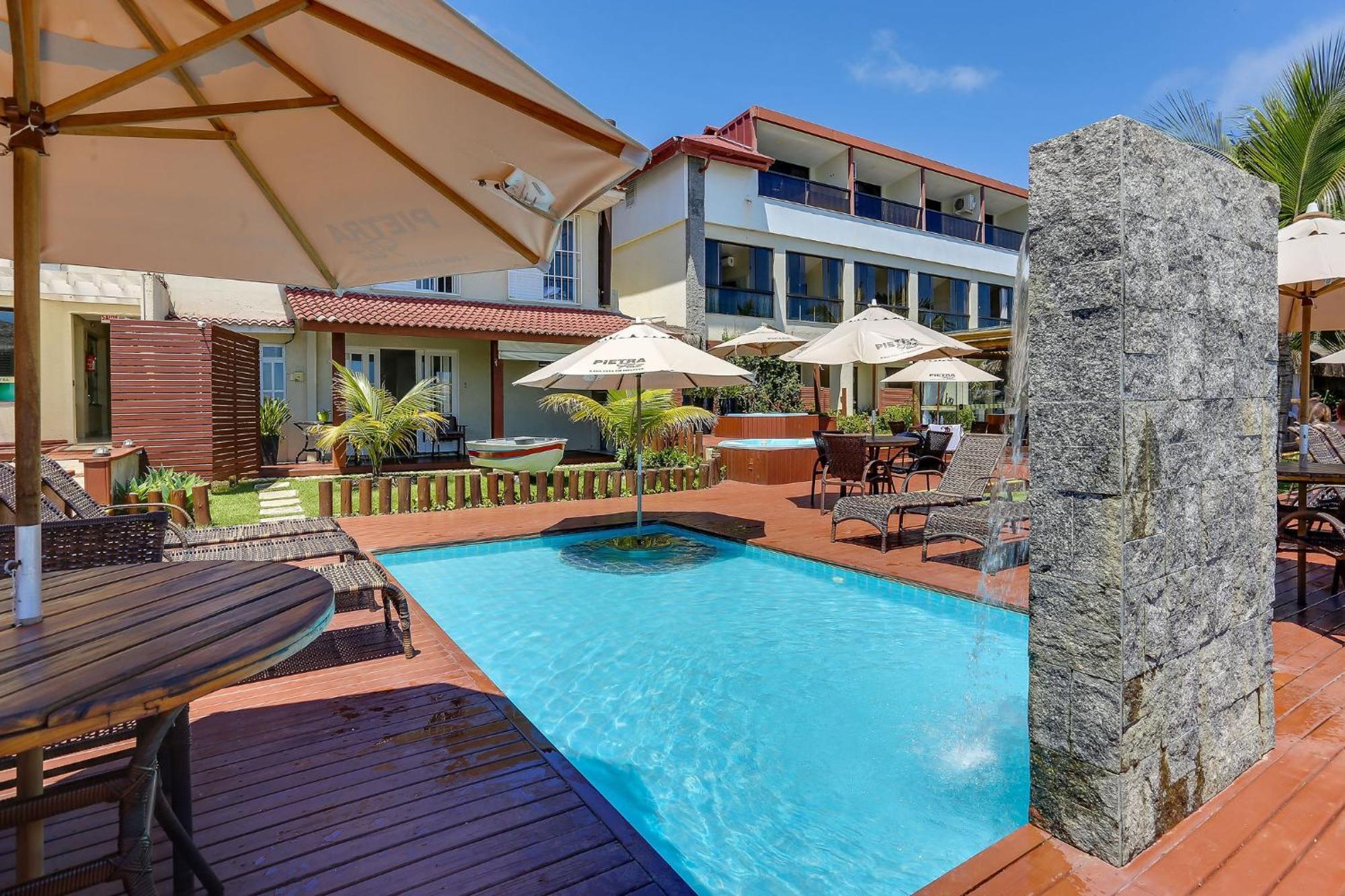 Flat Pietra Aparthotel ฟลอเรียนอโปลิส ภายนอก รูปภาพ